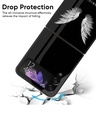 Shop White Angel Wings Premium Glass Case for Samsung Galaxy Z Flip4 5G (Shock Proof, Scratch Resistant)-Design