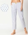 Shop White AOP Women's Pyjamas