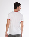 Shop White-Bold Red Ringer T-Shirt-Design