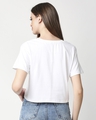 Shop White Boxy Slim Fit Crop Top-Full