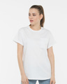 Shop White Boyfriend Pocket T-Shirt-Front