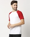 Shop White-Chili Pepper Raglan Half Sleeves T-Shirt-Design