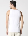 Shop White Color Block Vest-Full