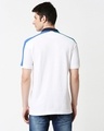 Shop White Contrast Shoulder Cut & Sew Polo-Full
