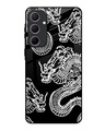 Shop White Dragon Premium Glass Case for Samsung Galaxy A35 5G(Shock Proof, Scratch Resistant)-Front