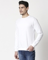 Shop White Fleece Sweatshirt-Design