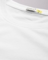 Shop White Half Sleeve Round Neck T-Shirt