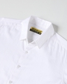 Shop White Half Sleeve Solid Shirt