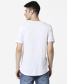 Shop White Longline T-Shirt-Full