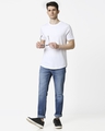 Shop White Longline T-Shirt
