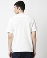Shop White Mandrin CollarPique Half Sleeve Shirt-Design