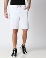Shop White Men's Casual Shorts-Front