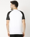 Shop White Mesh Half Sleeve Raglan T-Shirt-Design