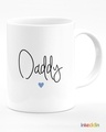 Shop White Mummy & Daddy Printed Ceramic Mug (330 ml, Set Of 2)-Full