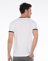 Shop White-Navy Blue Ringer T-Shirt-Design