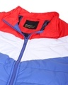 Shop Men's Multicolor Color Block plus Size Puffer Jacket