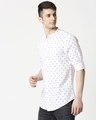 Shop White Poplin Print Shirt-Design