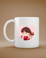 Shop White Printed Coffee Mug-Front