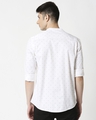 Shop White Prnt Twill Lycra Print Shirt-Full