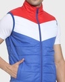 Shop Men's Multicolor Color Block Puffer Jacket