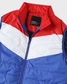Shop Men's Multicolor Color Block Puffer Jacket