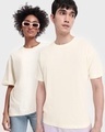 Shop Unisex White Streetwear T-shirt-Front