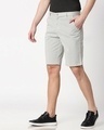 Shop White Textured Men's Shorts-Design
