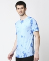 Shop White Tie N Dye Longline T-Shirt-Design