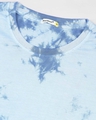 Shop White Tie N Dye Longline T-Shirt
