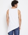 Shop White Triangular Distressed Vest-Design