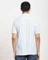 Shop White Tribal Stripe Half Sleeve Shirt-Design