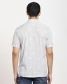 Shop White uneven Line AOP Half Sleeve Shirt-Full