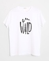 Shop Wild Forest Half Sleeve T-Shirt-Front
