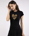 Shop Wild Heart Half Sleeve T-Shirt-Design