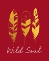 Shop Wild Soul Boho Gold Print Boyfriend T-Shirt-Full