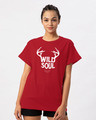 Shop Wild Soul Boyfriend T-Shirt-Front