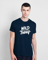 Shop Wild Thing Unisex Half Sleeve T-Shirt-Front