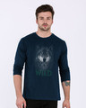 Shop Wild Wolf Full Sleeve T-Shirt-Front