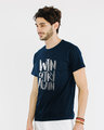 Shop Win Or Try Again Half Sleeve T-Shirt-Design