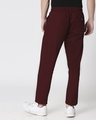 Shop Wine Red Casual Cotton Pants-Design