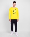Shop Men's Yellow Wink New Graphic Printed T-shirt-Design