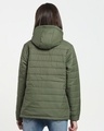 Shop Winter Moss Plus Size Basic Puffer Jacket-Design