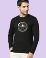 Shop Winter Soldier Sigil Full Sleeve T-Shirt Black (FWL)-Front