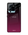 Shop Wisconsin Wine Premium Glass Case For Vivo V25 Pro (Shock Proof,Scratch Resistant)-Front