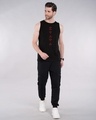 Shop Men's Black Witcher of Rivia Graphic Printed Vest-Full