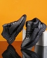 Shop Men's Black Casual Shoes-Front