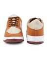 Shop Women's Brown & Beige Color Block Sneakers