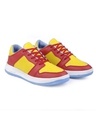 Shop Women's Red & Yellow Color Block Sneakers
