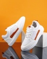 Shop Men's White Color Block Sneakers-Front