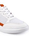 Shop Men's White Color Block Sneakers